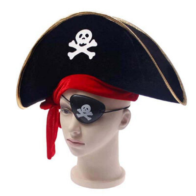 Halloween Accessories Skull Hat Caribbean Pirate Hat Piracy Hats Corsair Cap Party Props Cosplay Costume Theater Toy
Halloween Accessories Skull Hat Caribbean Pirate Hat Piracy Hats Corsair Cap Party Props Cosplay Costume Theater Toy