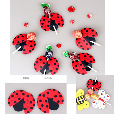 Gobestart 50pcs Cute Insect Paper Candy Chocolate Lollipop Sticks Cake Xmas Decor Party
Gobestart 50pcs Cute Insect Paper Candy Chocolate Lollipop Sticks Cake Xmas Decor Party