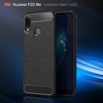 Phone Case Carbon Fiber Wire Drawing TPU Phone Protection Cover Simple Lightweight Mobile Phone Protector for HUAWEI P20 Lite
Phone Case Carbon Fiber Wire Drawing TPU Phone Protection Cover Simple Lightweight Mobile Phone Protector for HUAWEI P20 Lite