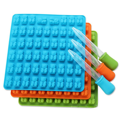Siaonvr 53 Cavity Silicone Gummy Bear Chocolate Mold Candy Maker Ice Tray Jelly Moulds
Siaonvr 53 Cavity Silicone Gummy Bear Chocolate Mold Candy Maker Ice Tray Jelly Moulds
