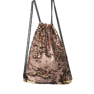 Women Cosmetic Bags Fashion Glittering Dance Bag Double Color Reversible Sequins Daypack Drawstring Glitter Backpack Magic Paillet
Women Cosmetic Bags Fashion Glittering Dance Bag Double Color Reversible Sequins Daypack Drawstring Glitter Backpack Magic Paillet
