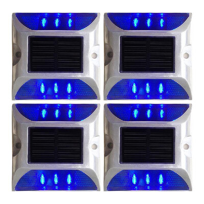 Solar Deck Lights 6-LED Driveway Light Aluminum Waterproof Outdoor Path Road Stairs Step Ground Lamp for Pathway Garden Patio Yard
Solar Deck Lights 6-LED Driveway Light Aluminum Waterproof Outdoor Path Road Stairs Step Ground Lamp for Pathway Garden Patio Yard