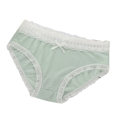 Toponeto Women Cute Letter Panties Thongs Underwear Seamless Briefs Lingerie