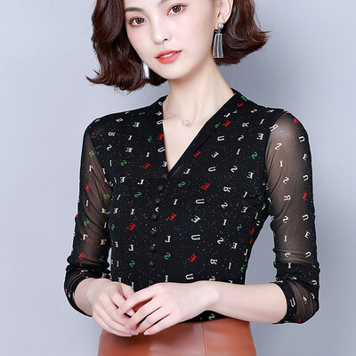 Tailored Womens Daily Letter Print V Neck Long Sleeve Top Ladies Casual Loose Blouse
Tailored Womens Daily Letter Print V Neck Long Sleeve Top Ladies Casual Loose Blouse