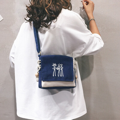 Ancient sense bag female 2019 new wave Korean version of the small fresh soft sister girl bag ins canvas shoulder Messenger bag
Ancient sense bag female 2019 new wave Korean version of the small fresh soft sister girl bag ins canvas shoulder Messenger bag