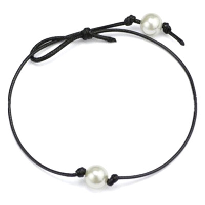 Single Cultured Freshwater Pearl Leather Choker Necklace on Genuine Black Leather Cord for Women Gift Handmade
Single Cultured Freshwater Pearl Leather Choker Necklace on Genuine Black Leather Cord for Women Gift Handmade