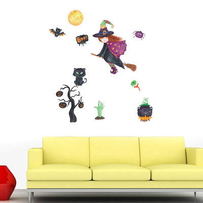 Siaonvr Mop Witch PVC Sticker Wall Sticker Wallpaper Living Room Decoration
Siaonvr Mop Witch PVC Sticker Wall Sticker Wallpaper Living Room Decoration