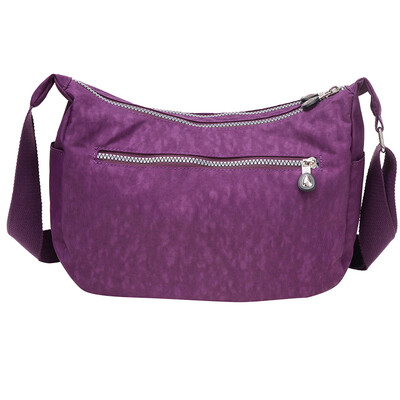 Tailored Womens Fashion Solid Color Zipper Waterproof Nylon Shoulder Bag Crossbody Bag
Tailored Womens Fashion Solid Color Zipper Waterproof Nylon Shoulder Bag Crossbody Bag