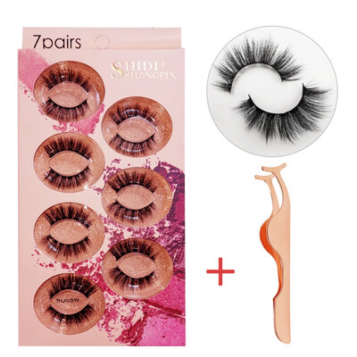 7 Pairs Black Long Sparse Cross False Eyelashes Fake Eye Lashes Extensions Makeup Tools for stage
7 Pairs Black Long Sparse Cross False Eyelashes Fake Eye Lashes Extensions Makeup Tools for stage