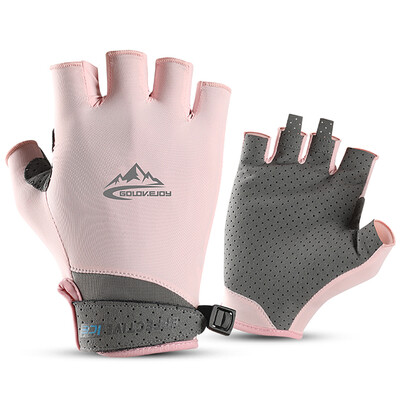 Half Finger Golf Gloves Absorbent Cooling Ice Gloves UV Protective Golf Cycling Fishing Fitness Gloves for Men Women
Half Finger Golf Gloves Absorbent Cooling Ice Gloves UV Protective Golf Cycling Fishing Fitness Gloves for Men Women