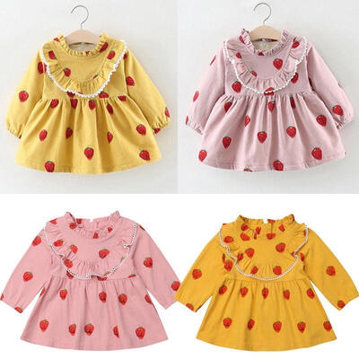 Kids Baby Girl Toddler Long Sleeve Flower Tutu Top Clothes Cotton Princess Dress
Kids Baby Girl Toddler Long Sleeve Flower Tutu Top Clothes Cotton Princess Dress