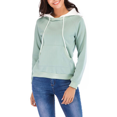 Autumn Solid Color Long Sleeve Stitching Trend Plus Velvet Loose Sweater Stylish Hoodies Casual Tops
Autumn Solid Color Long Sleeve Stitching Trend Plus Velvet Loose Sweater Stylish Hoodies Casual Tops