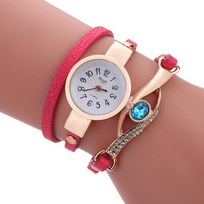Explosion models fashion belt quartz watch peacock eye winding bracelet watch female models
Explosion models fashion belt quartz watch peacock eye winding bracelet watch female models