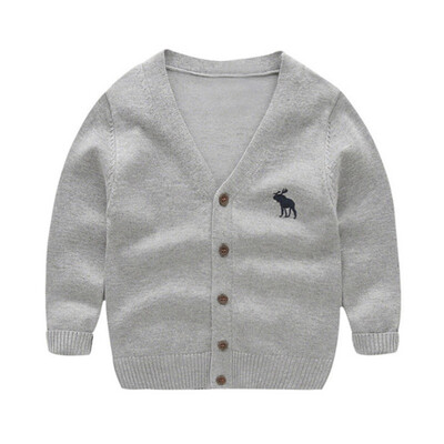 2019 New Autumn Cotton Animal Pattern Sweater Tops Baby Children Boys Girls Knitted Cardigan Outerwear
2019 New Autumn Cotton Animal Pattern Sweater Tops Baby Children Boys Girls Knitted Cardigan Outerwear