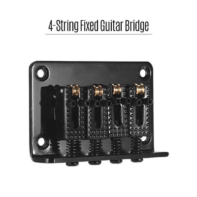 4-String Fixed Guitar Bridge Hardtail Bridges Saddles with Screws&Wrench Replacement Parts for Ukulele Cigarbox Electric Guita
4-String Fixed Guitar Bridge Hardtail Bridges Saddles with Screws&Wrench Replacement Parts for Ukulele Cigarbox Electric Guita