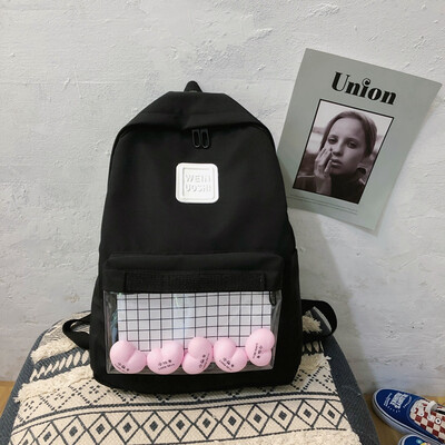 Ins schoolbag female Korean version of high school students campus simple Baitamori Department of ancient cute backpack shoulder b
Ins schoolbag female Korean version of high school students campus simple Baitamori Department of ancient cute backpack shoulder b