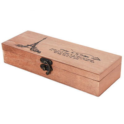 Greensen Creative Wooden Retro Small Pencil Case Natural Environmentally Friendly Storage Box
Greensen Creative Wooden Retro Small Pencil Case Natural Environmentally Friendly Storage Box