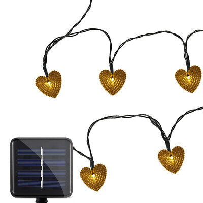 SS - 32 Solar Powered Waterproof 20 LEDs Romantic Heart String Lamp Home Yard Christmas Decoration
SS - 32 Solar Powered Waterproof 20 LEDs Romantic Heart String Lamp Home Yard Christmas Decoration