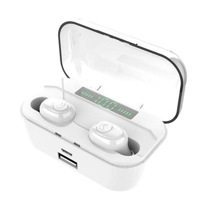 3500 MAh TWS Wireless Earphone Bluetooth 50 Earphones Led Power Display CVC80 DSP Noise Reduction Sport Headset Power Bank
3500 MAh TWS Wireless Earphone Bluetooth 50 Earphones Led Power Display CVC80 DSP Noise Reduction Sport Headset Power Bank