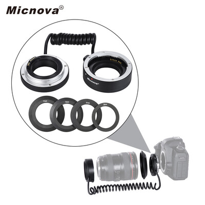 Micnova KK-MRA5C AF Auto Focus Macro Close-up Reverse Adapter Ring Tube for Canon EFEF- Mount Lens with 4 Adapter Rings58mm 67
Micnova KK-MRA5C AF Auto Focus Macro Close-up Reverse Adapter Ring Tube for Canon EFEF- Mount Lens with 4 Adapter Rings58mm 67