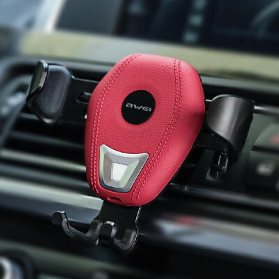 AWEI Car Charger Gravity Linkage Mobile Bracket Charger without Wire Auto Clamping Air Vent Mount Holder
AWEI Car Charger Gravity Linkage Mobile Bracket Charger without Wire Auto Clamping Air Vent Mount Holder