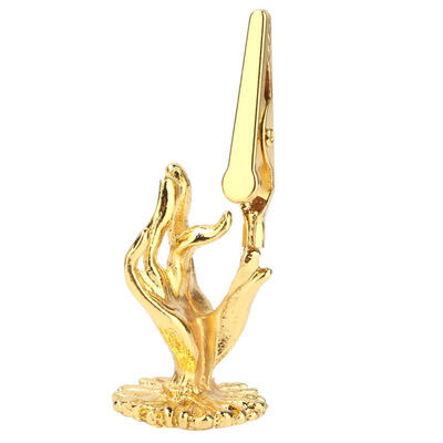 Greensen Popular High-Grade Buddha Hand&Lotus Incense Clip Religious Object Gold-Plated Incense Clip
Greensen Popular High-Grade Buddha Hand&Lotus Incense Clip Religious Object Gold-Plated Incense Clip