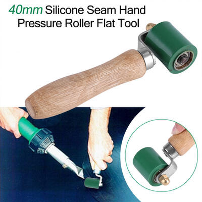 Greensen 40mm Silicone High Temperature Resistant Seam Hand Pressure Roller Roofing PVC Welding Tool
Greensen 40mm Silicone High Temperature Resistant Seam Hand Pressure Roller Roofing PVC Welding Tool
