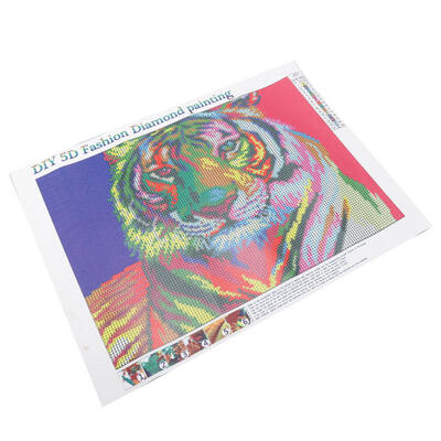 Greensen DIY 5D Rhinestone Painting Full Drill Tiger Pattern Cross Stitch Kit Set Home Decoration
Greensen DIY 5D Rhinestone Painting Full Drill Tiger Pattern Cross Stitch Kit Set Home Decoration
