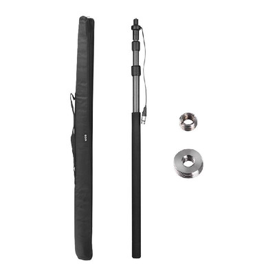 BOYA BY-PB25 Carbon Fiber Boom Pole with Internal XLR Cable for Microphone Holder Boom Arm Extend 82ft
BOYA BY-PB25 Carbon Fiber Boom Pole with Internal XLR Cable for Microphone Holder Boom Arm Extend 82ft