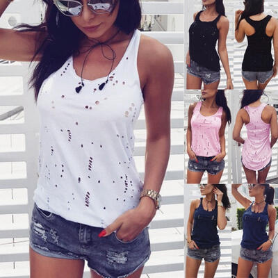 Womens Summer Vest Top Sleeveless Shirt Blouse Ladies Casual Tank Tops T-Shirt 
Womens Summer Vest Top Sleeveless Shirt Blouse Ladies Casual Tank Tops T-Shirt