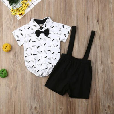 US Baby Boy Wedding Christening Formal Tuxedo Outfit Suit Romper Clothes NEWBORN
US Baby Boy Wedding Christening Formal Tuxedo Outfit Suit Romper Clothes NEWBORN