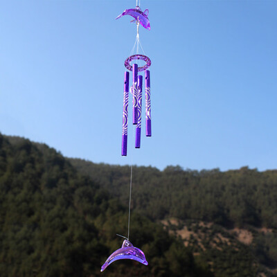 Creative Plastic Wind Chime Ornament Pendant Metal Tube Dolphin Small Wind Bell Ornaments
Creative Plastic Wind Chime Ornament Pendant Metal Tube Dolphin Small Wind Bell Ornaments