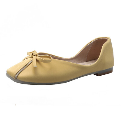 Flat single-shoe female 19 summer square head shallow female shoes one foot casual shoes soft sole anti-slip bean shoes
Flat single-shoe female 19 summer square head shallow female shoes one foot casual shoes soft sole anti-slip bean shoes