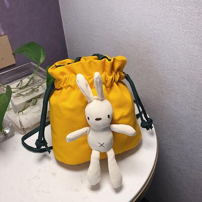 2019 new cute cute cartoon simple versatile canvas bag fashion plaid bunny girl shoulder bucket bag
2019 new cute cute cartoon simple versatile canvas bag fashion plaid bunny girl shoulder bucket bag