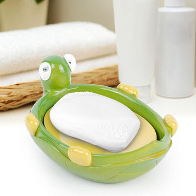 Greensen Tortoise-shape Resin Soap Dish Holder Soap Case Shower Soap Saver Case with Drain Hole for Sink
Greensen Tortoise-shape Resin Soap Dish Holder Soap Case Shower Soap Saver Case with Drain Hole for Sink