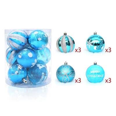 Glitter Christmas Ball Set Hanging Christmas Tree Ornaments Painting Ball Xmas Decorations
Glitter Christmas Ball Set Hanging Christmas Tree Ornaments Painting Ball Xmas Decorations