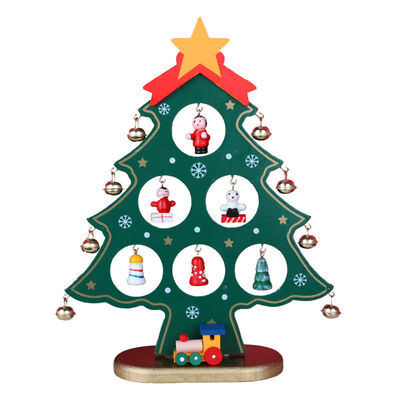 Christmas single piece wooden Christmas tree desktop small DIY mini Christmas tree decoration ornaments dropshipping
Christmas single piece wooden Christmas tree desktop small DIY mini Christmas tree decoration ornaments dropshipping