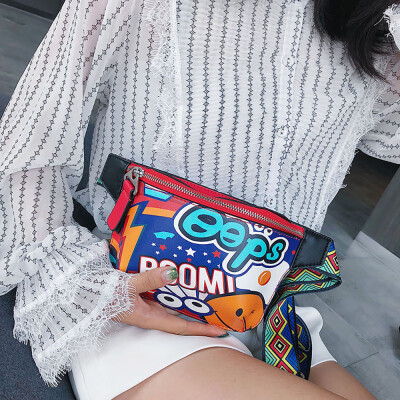 Tailored Women Chest Shoulder Bag Graffiti Printed Wide Shoulder Strap Messenger Bag BU
Tailored Women Chest Shoulder Bag Graffiti Printed Wide Shoulder Strap Messenger Bag BU