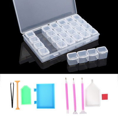 20PCS Diamond Painting Storage Containers Portable Bead Storage for Diamond Painting Toolswithout Beads
20PCS Diamond Painting Storage Containers Portable Bead Storage for Diamond Painting Toolswithout Beads