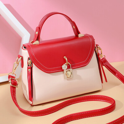 On the new wave of womens handbags Korean fashion ladies simple Joker shoulder Messenger bag handbag