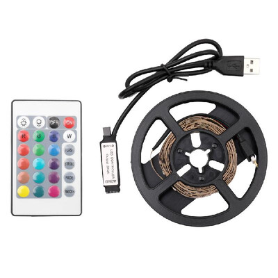 3528 RGB Light 5V 1M USB LED Strip Light Flexible Non-Waterproof Home Party Decoration With Remote Control
3528 RGB Light 5V 1M USB LED Strip Light Flexible Non-Waterproof Home Party Decoration With Remote Control