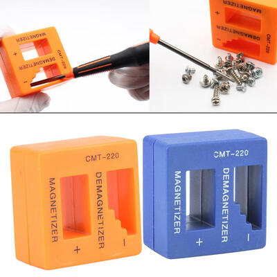Greensen 2pcs 2 in 1 Quick Magnetization&Demagnetization Tool Magnetic for Screwdriver