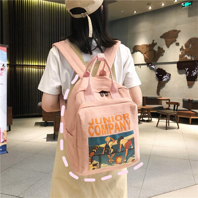 Insfeng schoolbag female Korean version of high school backpack college students wear fashionable shoulder bags
Insfeng schoolbag female Korean version of high school backpack college students wear fashionable shoulder bags