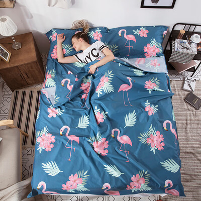 40000 km travel hotel hotel cotton printed sanitary sheets outdoor portable dirty dirty anti-dirty cotton sleeping bag liner SW6313 flamingo double
40000 km travel hotel hotel cotton printed sanitary sheets outdoor portable dirty dirty anti-dirty cotton sleeping bag liner SW6313 flamingo double