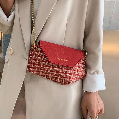 Net red foreign woven handbag 2019 new wave fashion shoulder bag summer small fresh wild ins Messenger bag