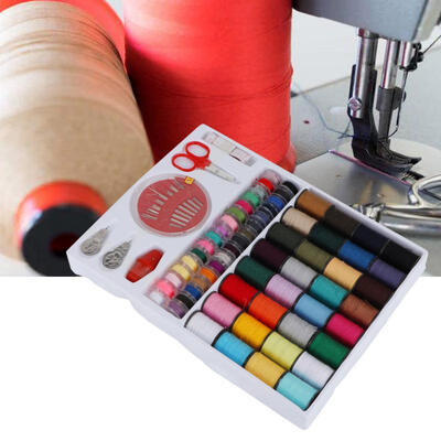 Greensen 64PCS Colorful Hand Machine Sewing Thread Cord Set Clothes String Spool Box FR-197
Greensen 64PCS Colorful Hand Machine Sewing Thread Cord Set Clothes String Spool Box FR-197