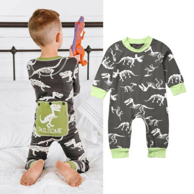 US CANIS Infant Baby Boy Long Sleeve Dinosaur Romper Jumpsuit One-Pieces Outfits
US CANIS Infant Baby Boy Long Sleeve Dinosaur Romper Jumpsuit One-Pieces Outfits