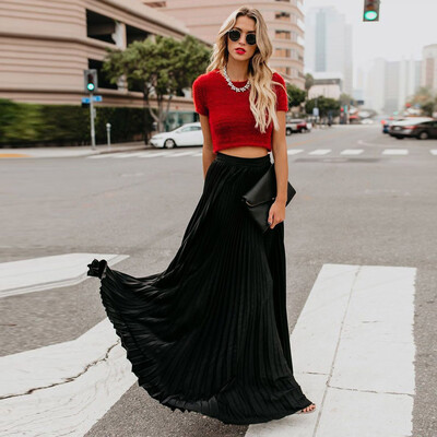 Roseonmyhand Womens Fashion High Waist Fold Soild Vintage Loose Beach Wrap Maxi Long Skirt
Roseonmyhand Womens Fashion High Waist Fold Soild Vintage Loose Beach Wrap Maxi Long Skirt