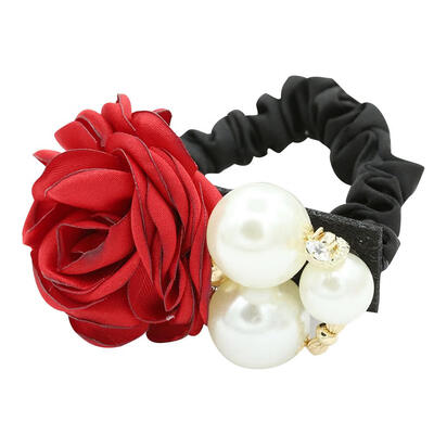 Hair Accessories Women Flower Pearl Hair Bands Rhinestone Elastic Hair Rope 
Hair Accessories Women Flower Pearl Hair Bands Rhinestone Elastic Hair Rope