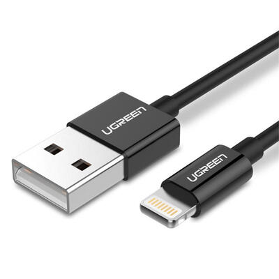 Ugreen Mfi Certified Lighting Cable Charging Cable Fast Charging For Iphone 6splus 5s Ipad-1m
Ugreen Mfi Certified Lighting Cable Charging Cable Fast Charging For Iphone 6splus 5s Ipad-1m